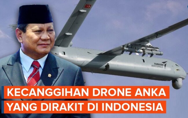 Pengadaan 12 Drone Canggih ANKA Dari Turki 6 Dari 12 Drone Dirakit Di