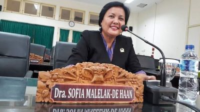 Wakil Ketua DPRD Kabupaten Kupang Sofia Malelak - de -Haan