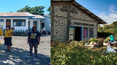Satgas Covid-19 Kecamatan ABD Lakukan Tindakan Terhadap Pasien Isoma Di Desa Bioba Baru Kecamatan Amfoang Barat Daya