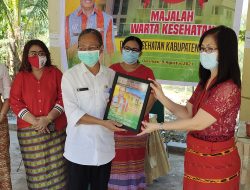 Dinkes Kabupaten Kupang Luncurkan  Majalah Warta Kesehatan