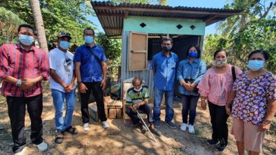 Ditengah Pandemi, Komunitas Pelangi Kasih Kupang Berbagi Bersama Anak Yatim