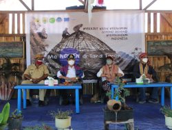 Bupati Kupang  Ikut Me Noken di Tanah Timor