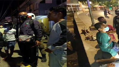 TIM Raimas Polda NTT Lakukan Kegiatan Operasi Prokes Pada Malam Hari
