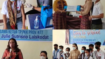 100 Pelajar SMK 5 Kupang dapat Layanan Vaksin Covid -19