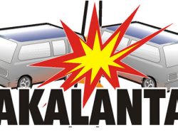 Mobil Kasat Pol PP Kabupaten Kupang Ringsek Diseruduk Pick Up