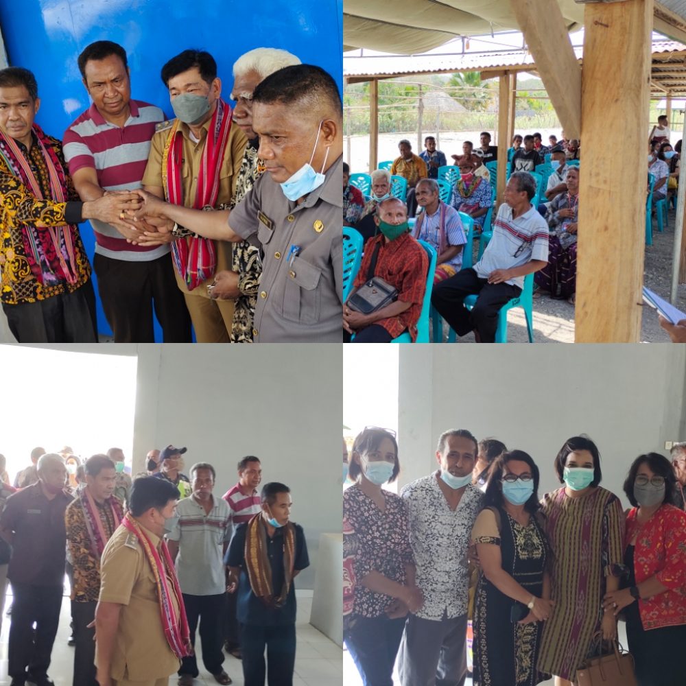 Wakil Bupati Kupang Jerry Manafe resmikan pasar Tradisional Orpol