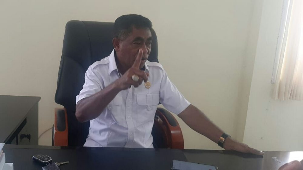 Foto. Wakil Ketua DPRD Kabupaten Kupang Johanes Mase.