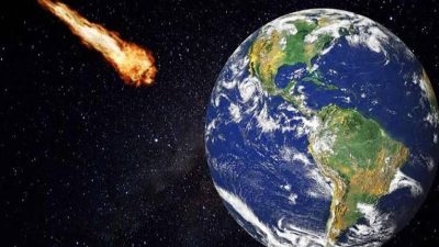 Foto. 2 asteroit raksasa sekaligus menuju bumi.