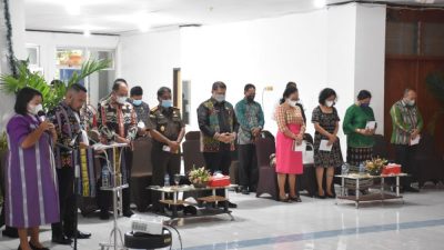 Foto. Pemerintah Kota Kupang menyelenggarakan perayaan dan ibadah Natal Oikumene.