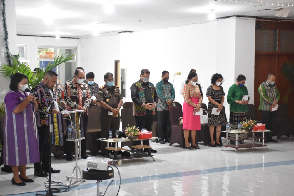 Foto. Pemerintah Kota Kupang menyelenggarakan perayaan dan ibadah Natal Oikumene.