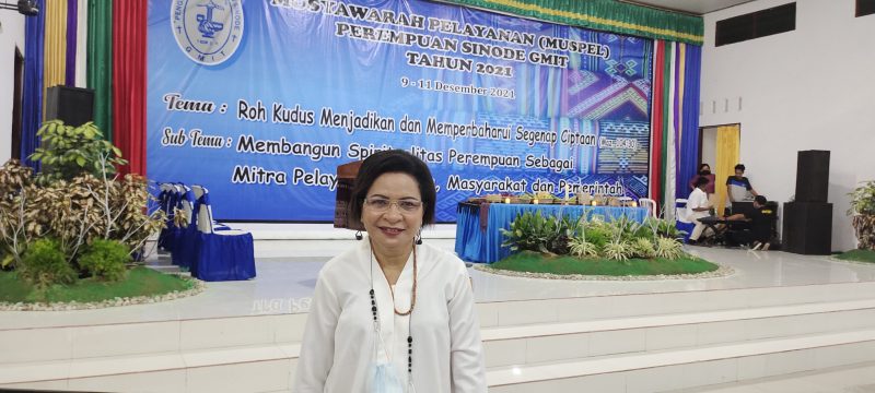 Foto. Ketua Badan Pengurus Perempuan Sinode GMIT, Yuningsih Lema.