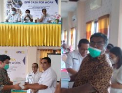 Tahapan Pekerjaan Telah Rampung, BPM CFW Kota Kupang Lakukan Serah Terima