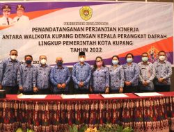 Wali Kota Kupang Minta Pimpinan OPD Kreatif Laksanakan Tugas