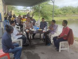 Eratkan Sinergitas, Kapolres Kupang Gelar Coffe Morning Bersama Wartawan