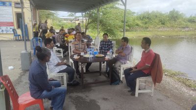 Foto. Kapolres Kupang AKBP FX.Irwan Arianto Gelar Coffe Morning Bersama Wartawan.