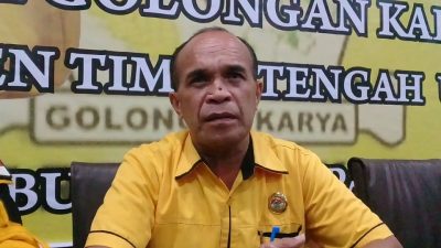 Foto. Ketua DPD II Partai Golkar Daniel Taimenas.