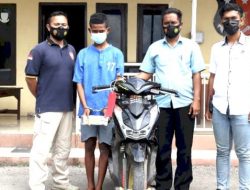 Polres Kupang Berhasil Amankan Pelaku Pencurian Motor, HP dan Uang