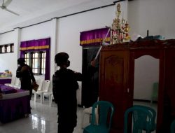 Ratusan Personil Polres Kupang Disiagakan Dalam Rangka Ops Samana Santa Turangga 2022
