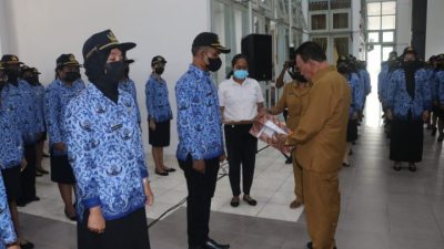 Foto. Sebanyak 224 CPNS di Pemkab Kupang menerima SK PNS