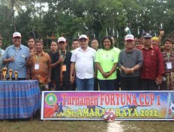 Bupati Kupang Buka Turnamen Fortuna Cup 1 Se-Amarasi