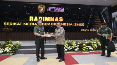 Jaga Keutuhan NKRI, SMSI Tandatangan Kerja sama dengan TNI AD