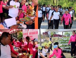 Bazar Kuliner Warnai Perayaan Hari Kesatuan Gerak Bhayangkari ke-70 Polres Kupang