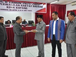 Tutup Sidang II DPRD Kota Kupang, Wali Kota Mohon Pamit