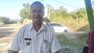 Foto. Kepala Desa Mata Air Beny Kanuk.