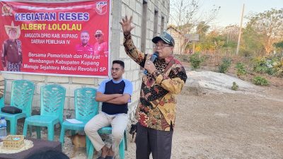 Serap Aspirasi Masyarakat, Albert Lololau Lakukan Reses di Desa Oenaek