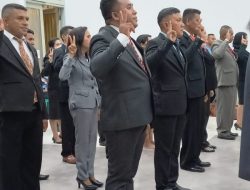 Bupati Korinus Masneno, Rotasi 205 Pejabat di Lingkup Pemkab Kupang