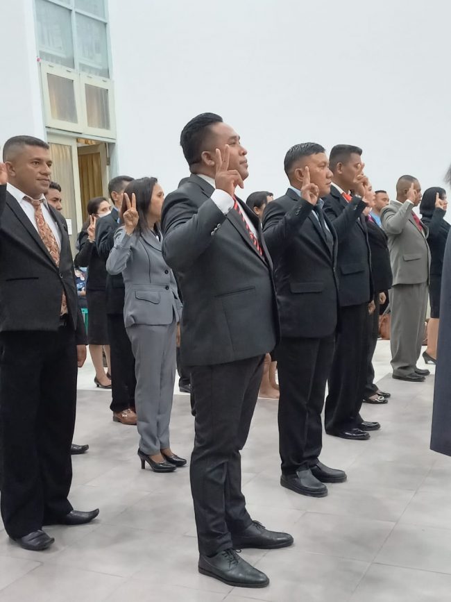 Foto. Sekretaris Daerah (Sekda) Kabupaten Kupang, Ir. Obet Laha, melantik 205 pejabat pengawas dan Pejabat Struktural.