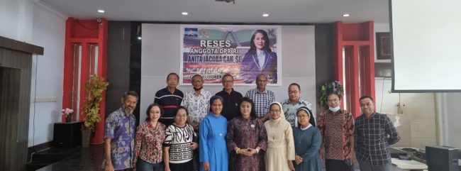 Foto. Badan Musyawarah Perguruan Swasta (BMPS) NTT usai beraudensi dengan Anggota Komisi X DPR RI Anita Jacoba Gah, SE, di Resto Celebes Kupang.