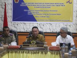Bupati Kupang Buka Expose Dokumen Masterplan Pemukiman Rumah Bagi Eks Timi – Tim