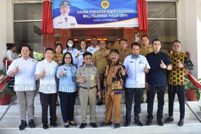 Foto. Pemerintah Kota Kupang secara resmi memulai uji coba penyelenggaraan Mall Pelayanan Publik (MPP).