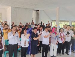 Peserta Workshop Pengelolaan Kampung Keluarga Berkualitas Kunjungi Kampung KB Desa Mata Air