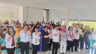 Peserta Workshop Pengelolaan Kampung Keluarga Berkualitas Kunjungi Kampung KB Desa Mata Air