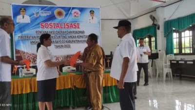 Tekan Angka Stunting, AKI dan AKB Pemkab Kupang Gelar Sosialisasi RAD dan Road Map