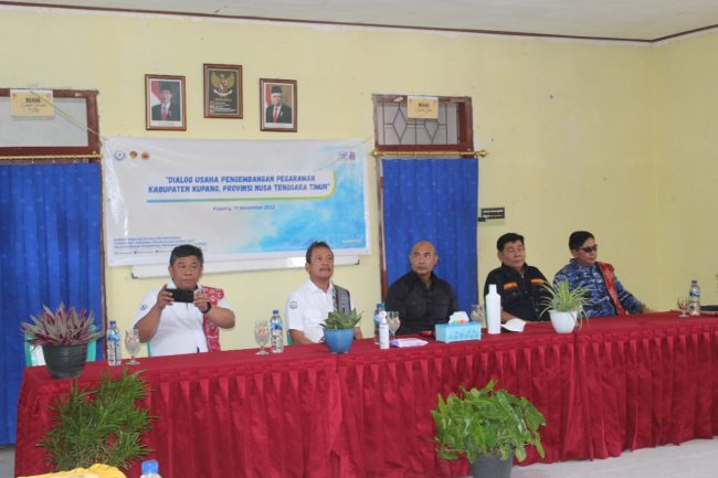 Foto. Menteri KKP Kunjungi Kawasan Pengembangan Garam di Kabupaten Kupang.