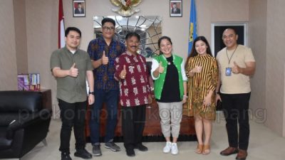 Foto. Penjabat Wali Kota Ajak Grab Terlibat Tangani Stunting dan Kebersihan di Kota Kupang.// Foto Prokopim Setda kota kupang.