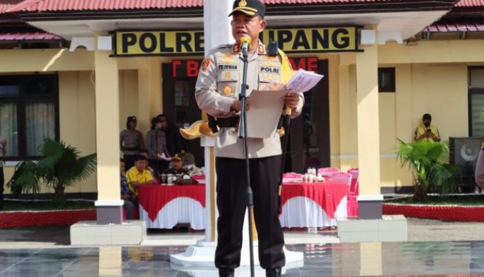 Foto. Kapolres Kupang AKBP FX Irwan Arianto, S.I.K, M.H.