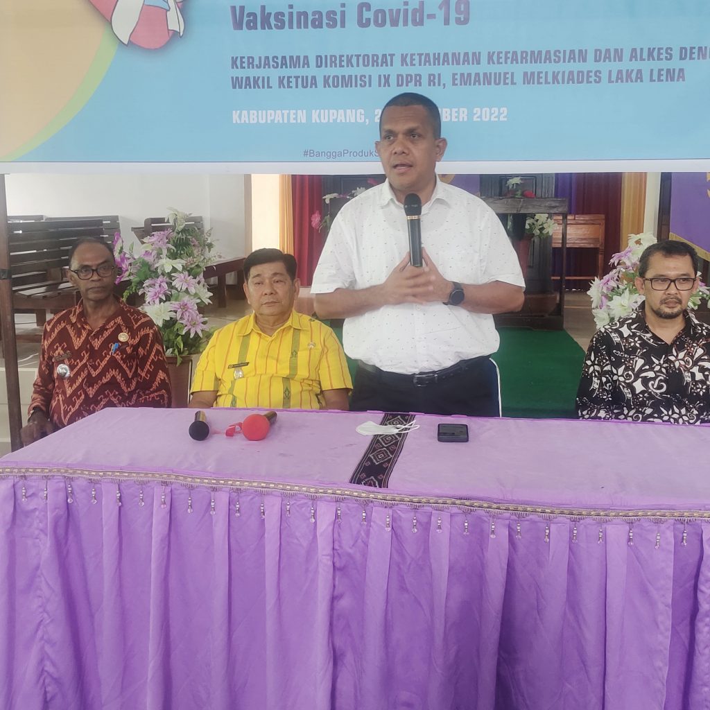 Foto. Wakil Ketua Komisi IX DPR RI Emanuel Melkiades Laka Lena, mengaku prihatin dengan kondisi RSUD Naibonat Kabupaten Kupang -NTT yang menurutnya perlu perhatian serius.
