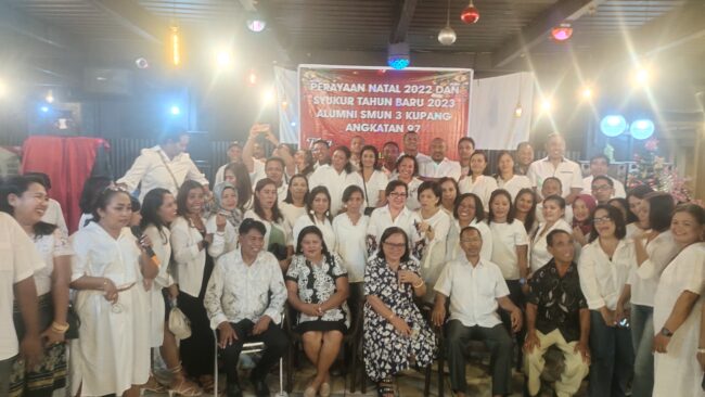 Foto. SMUN 3 Kupang Rayakan Natal dan Syukur Tahun Baru Besama.