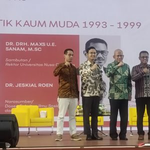 Undana Hadirkan Pius Lustrilanang Gelar Kuliah Umum Dan Bedah Buku ALDERA