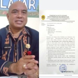 Keluarkan Surat Himbauan Bikin Resah, Kepala Dinas P dan K Kota Kupang Minta Maaf