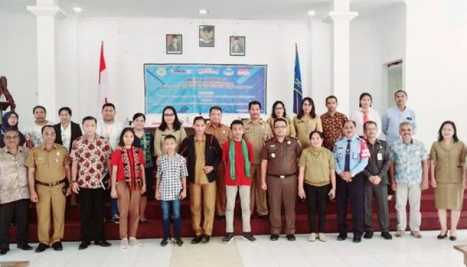 Wujudkan Kota Layak Anak, Pemerintah Kota Kupang Gelar Rakor Penguatan Kapasitas Gugus Tugas.