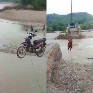 Terungkap, Ini Fakta-fakta Viral di Kupang Motor dan Orang ‘Terbang’ di Atas Sungai