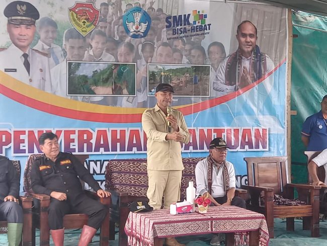 Foto. Gubernur NTT, Viktor Bungtilu Laiskodat, apresiasi Pemerintah Kabupaten Kupang berhasil turunkan prevalensi Stunting.