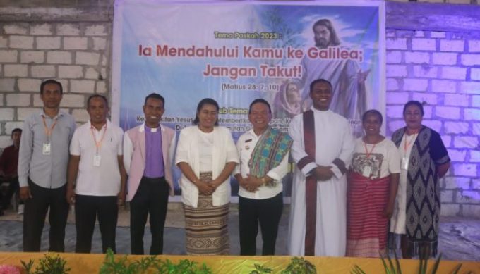 Hadiri Pawai Paskah Oekumene, Bupati Kupang: Jangan Takut Hadapi Dunia