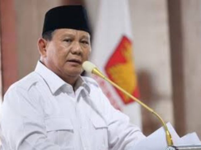 Foto. Ketua Umum Partai Gerindra Prabowo Subianto.