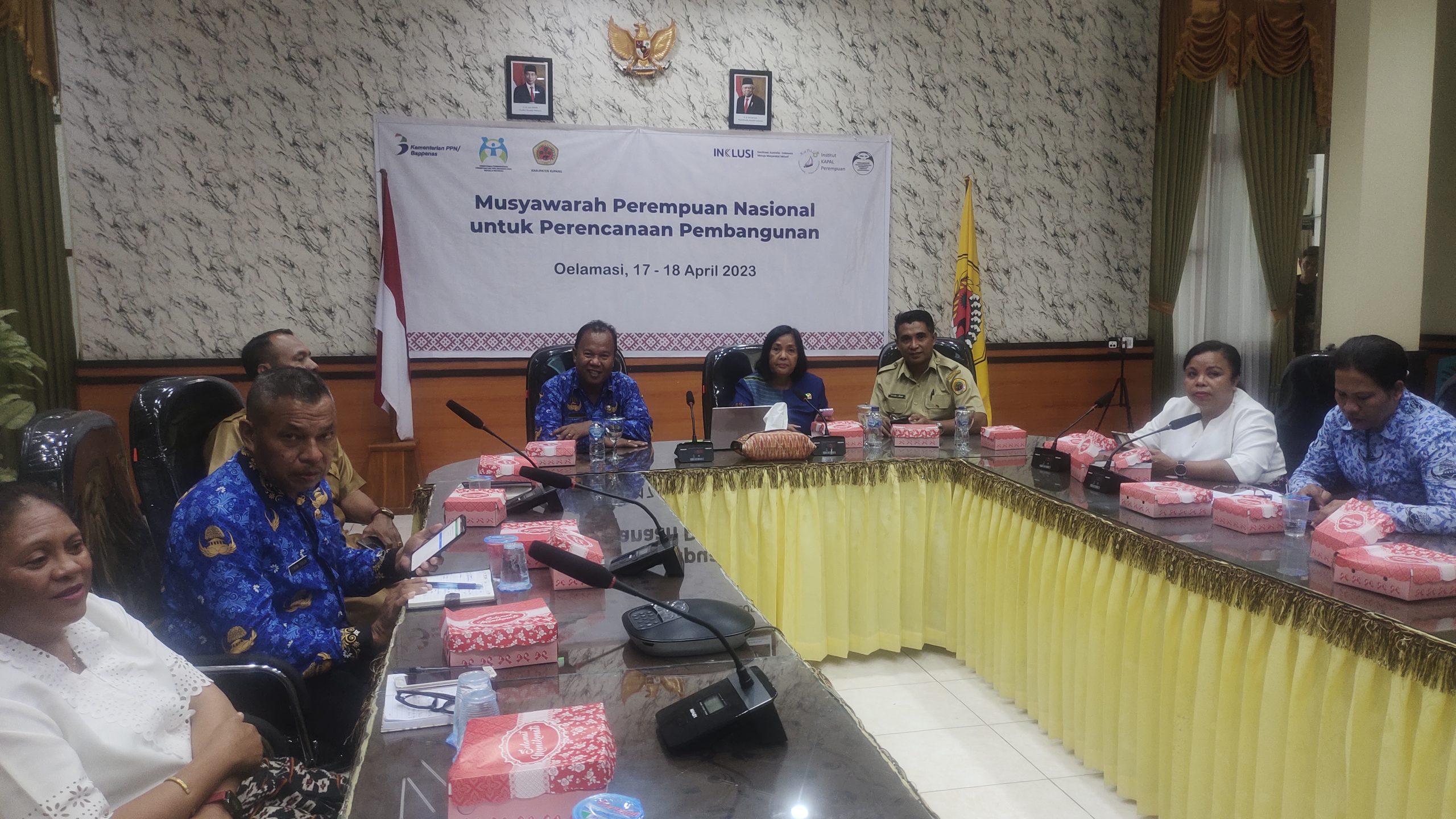 Foto. Perdana di Kabupaten Kupang, 100 Perempuan Ikuti Musyawarah Perempuan Nasional.